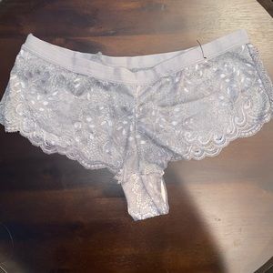 💋Silver Lace Lingerie Bottoms💋
